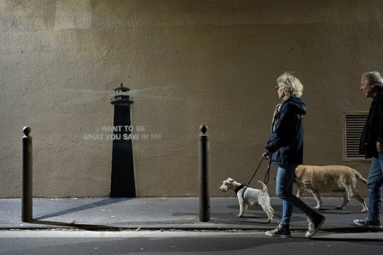 Apareció una nueva obra de Bansky en Marsella