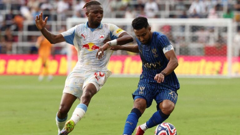 Red Bull Salzburgo y Al Hilal Riyadh igualaron sin goles por el Mundial de Clubes