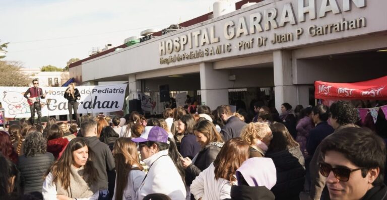 Paro y festivalazo. En defensa de los salarios y del Garrahan