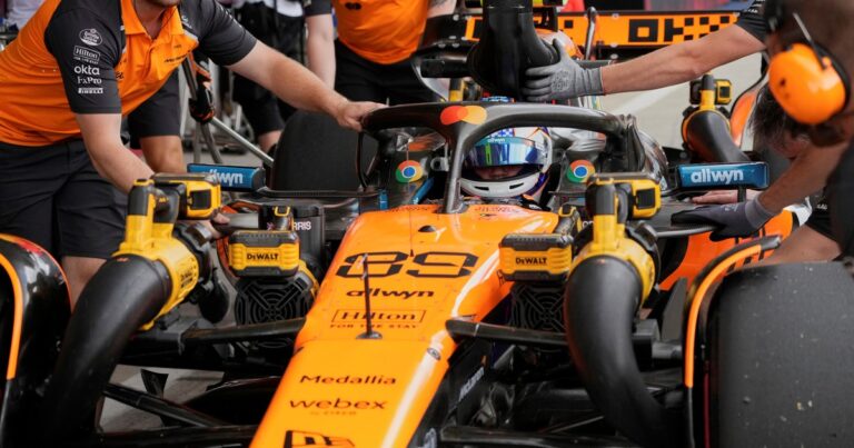 Sin Lando Norris, McLaren se llevó una grata sorpresa en la práctica de la F1 en Austria