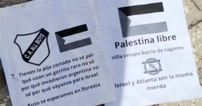 Qué decisión tomó la AFA por el acto antisemita de los hinchas de All Boys contra Atlanta