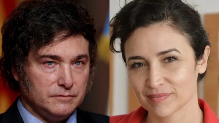 Tras compartir la campaña virtual en su contra, Javier Milei denunció a Julia Mengolini