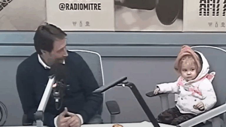 La insólita pregunta de Eduardo Feinmann a su hija de tres años en vivo que desató polémica