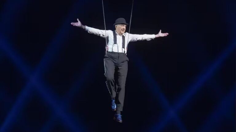 Alberto Cormillot cumplió un sueño y debutó en el circo a los 86 años
