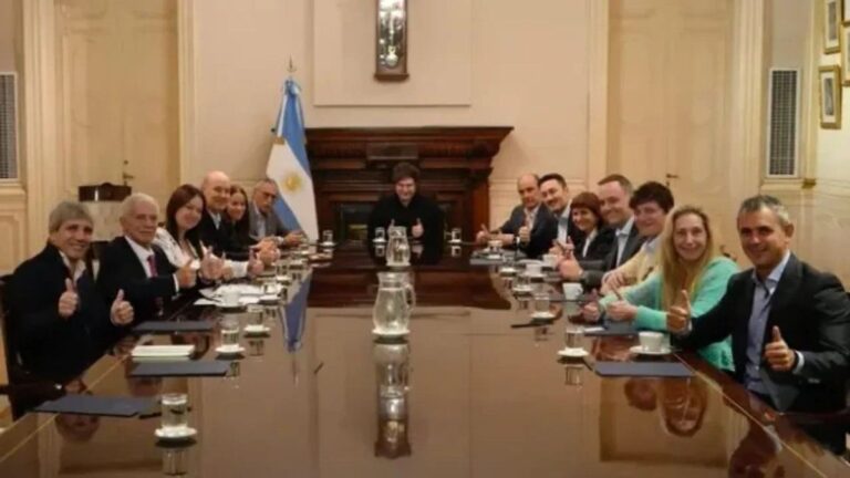 Javier Milei reunió a todo su Gabinete por primera vez tras el escándalo de los audios