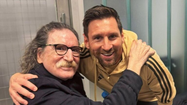 El histórico encuentro entre Charly García y Lionel Messi que emocionó al país