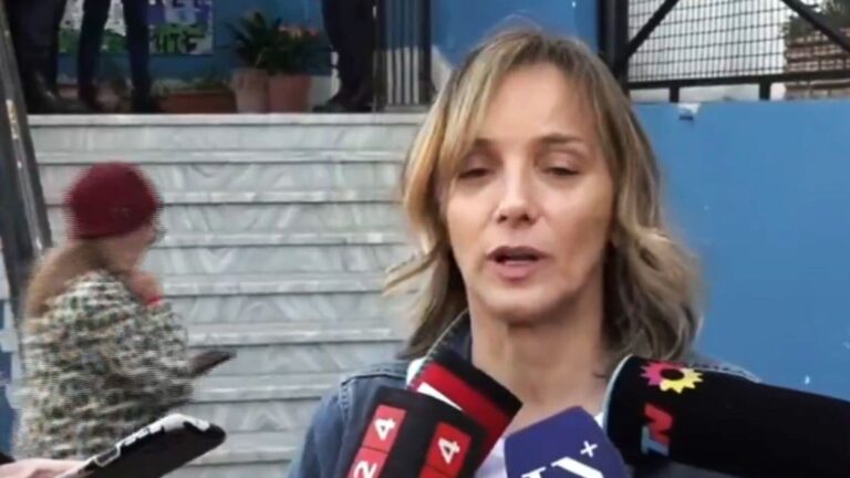 Malena Galmarini: «Vengan a votar que es la mejor manera de cuidar la democracia»