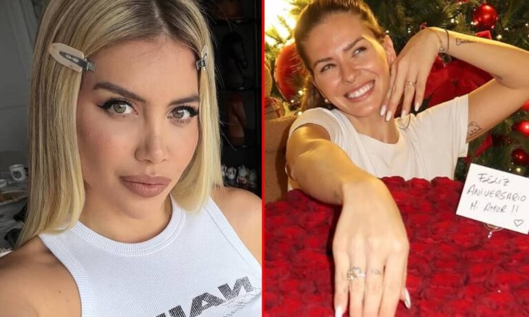 El mensaje de Wanda Nara luego de ver el anillo que Mauro Icardi le regaló a la China Suárez