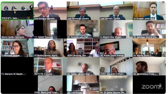 Tribunales de Comodoro Py, sede del TOF 7 donde se desarrolla el juicio por la causa Cuadernos