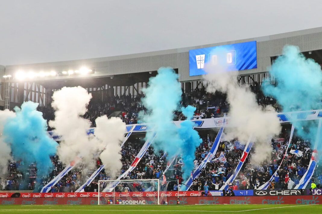 Estadio Claro Arena de Santiago, sede del partido entre Universidad Católica y Boca Juniors.